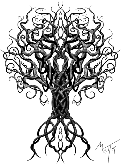 Tree Celtic Tattoos Png Transparent PNG Images