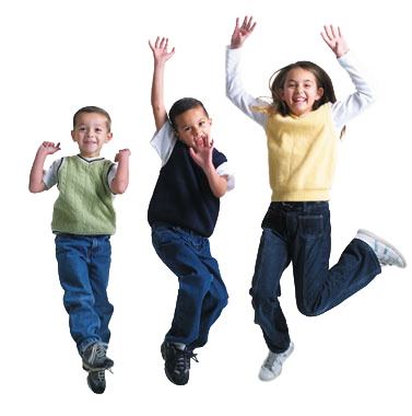 Happy, Smiling, Jumping Children Transparent Background Download PNG Images