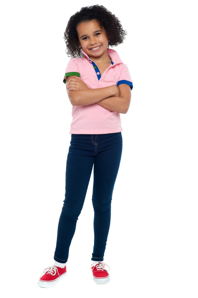 Girl Posing Children Background Clipart Free PNG Images