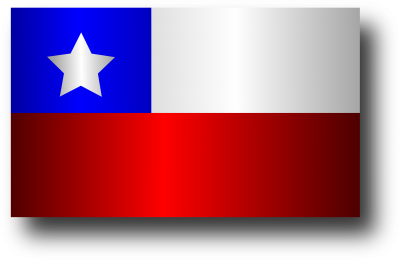 Chile Flag Background PNG Images