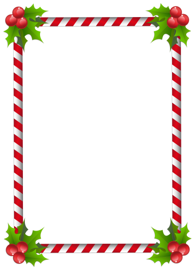 Square Cute Christmas Border Background Hd Png PNG Images