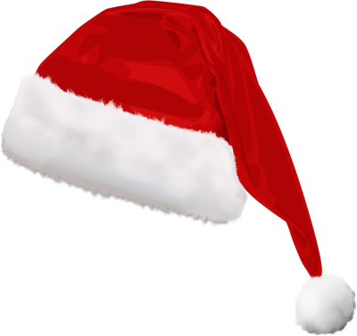 Red Wonderful Santa Claus Christmas Hat Transparent Hd PNG Images