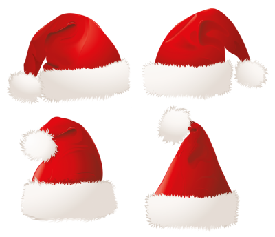 Santa Claus Hat Models Transparent Free PNG Images
