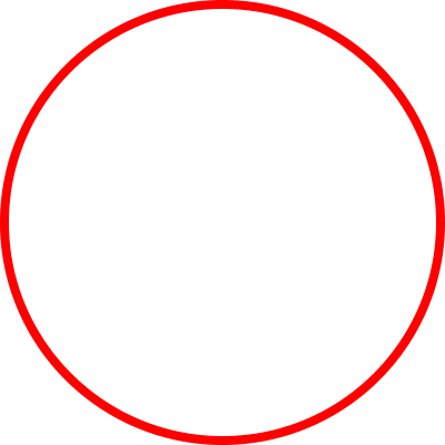 Red Circle Free Transparent PNG Images