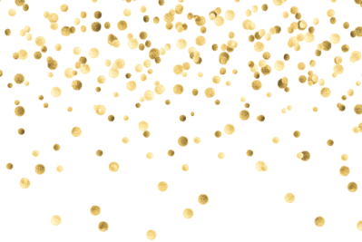 Gold Confetti Pictures PNG Images
