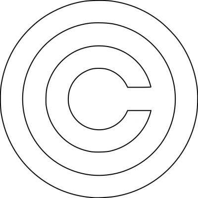 Copyright Symbol Cut Out Png PNG Images