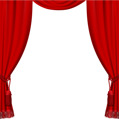 Red And White, Curtains Png Images PNG Images