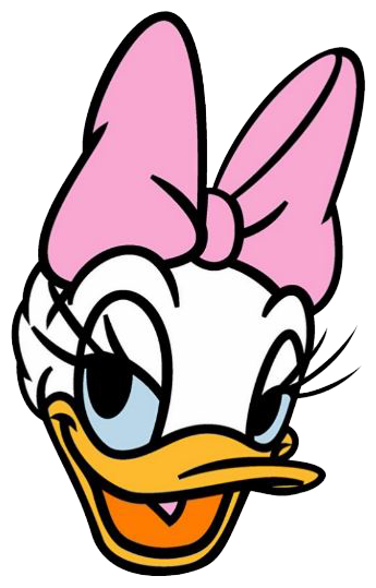 Daisy Duck Face Clipart 1172 Transparentpng