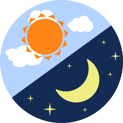 Day And Night Clipart PNG Images