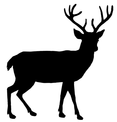 Deer Outline Free Cut Out PNG Images