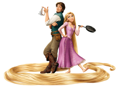 Gold Girl And Man Disney Pascal Pictures PNG Images
