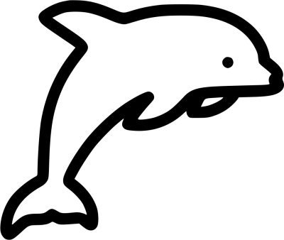 Dolphin Doodle Drawing Transparent Png Download PNG Images