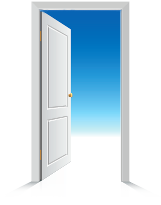 Open The Door To You Future Good Credit Png PNG Images