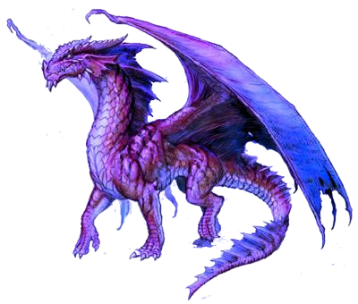 Purple Dragon Background PNG Images