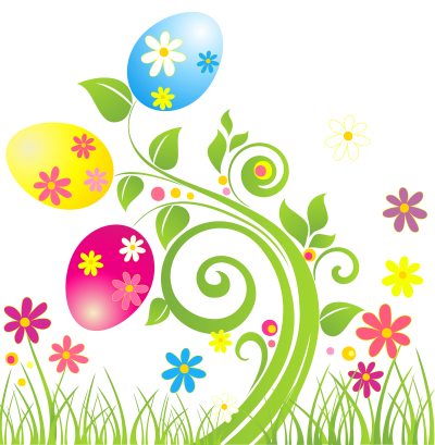 Easter Flower Icon Clipart PNG Images
