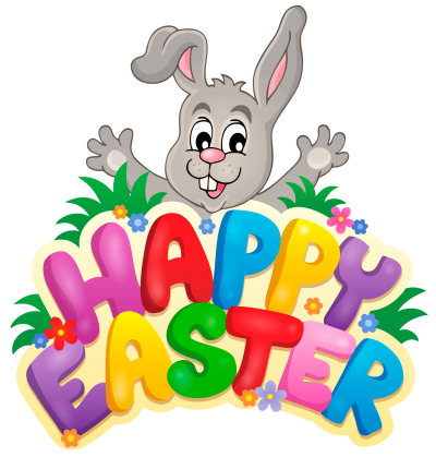 Rabbit Decorated Happy Easter Transparent Hd PNG Images