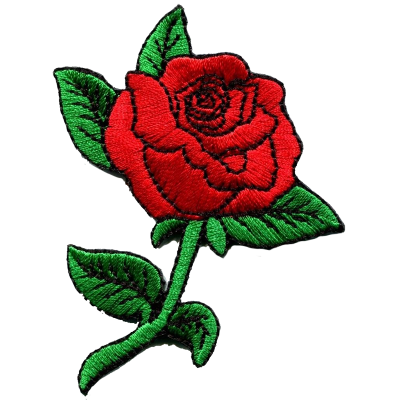 Red Rosa Embroidery Images PNG Images