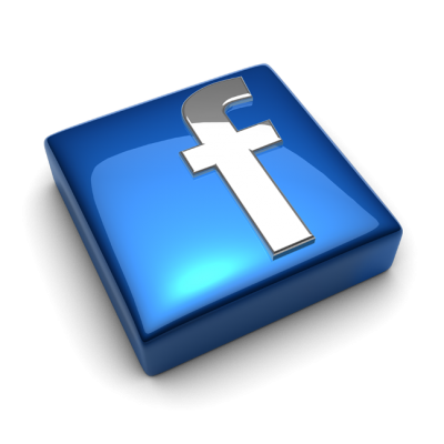 Facebook Logo Square Glossy PNG Images