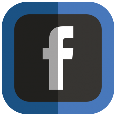 Facebook Folded Social Media icons Png PNG Images