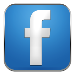 Facebook Simple Rounded Social icons Png PNG Images