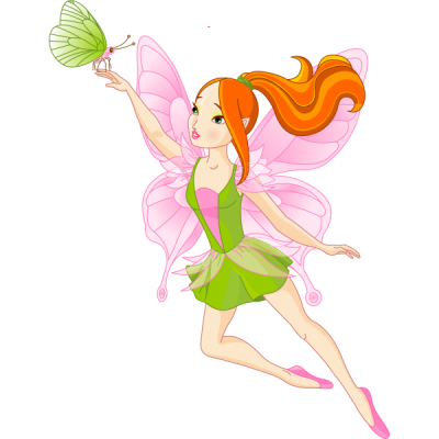 Fairy Golden Fairies Cartoon Clipart PNG Images