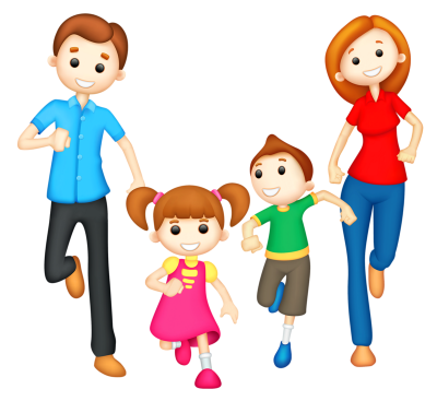 Cartoon Family Character Transparent Free PNG Images