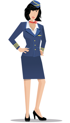 Air Hostess Dating Flight Attendant Png PNG Images