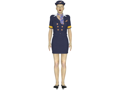 Mind Maiden Flight Attendant Photo PNG Images