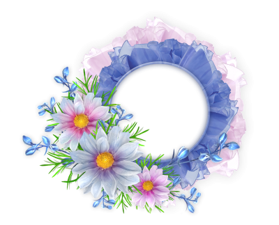 Beautiful Flowers Photoshop PNG Frames Wallpapers Designs PNG Images