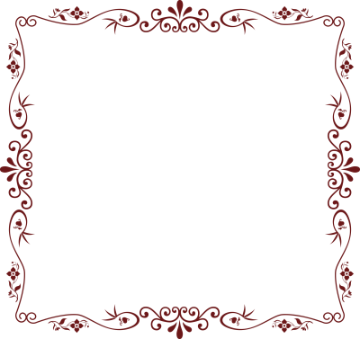 Floral Borders Png PNG Images