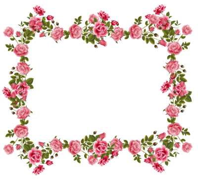 Flowers Borders Pictures PNG Images