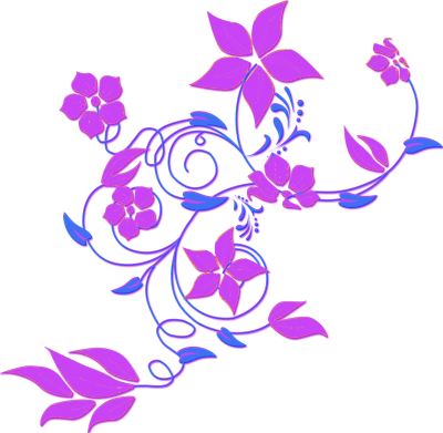 Purple Desing Vector Flower Png Clipart PNG Images