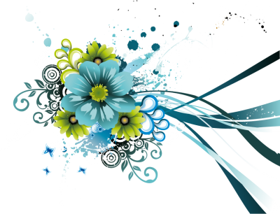 Vector Flowers Image PNG Images