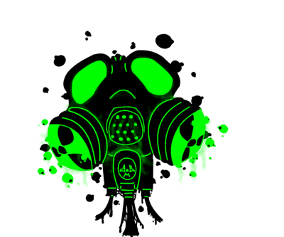 Gas Mask Green Toxic Png PNG Images
