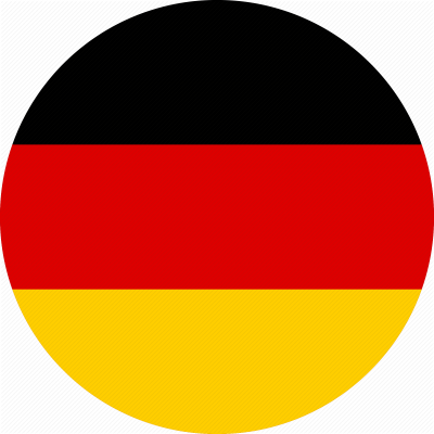 Round Germany Country Flags PNG Images