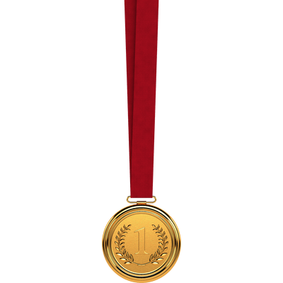 Gold Medal First Transparent Png PNG Images