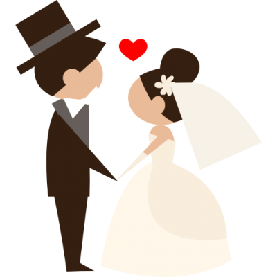Groom, Bride, People, Wedding Couple, Heart Icon Png PNG Images