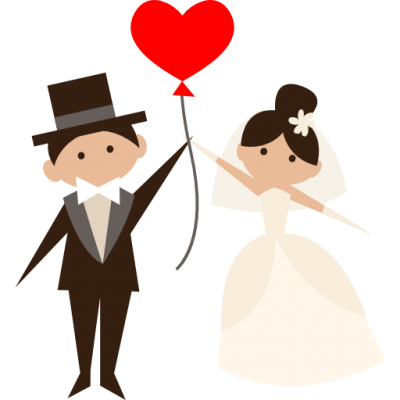 Red Heart, Bride, Wedding Couple, Romantic, People, Groom Icon Png PNG Images