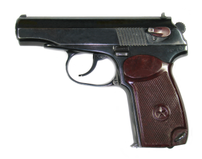 Black And Burgundy Pistol Gun Hd Download, Variety, Color PNG Images
