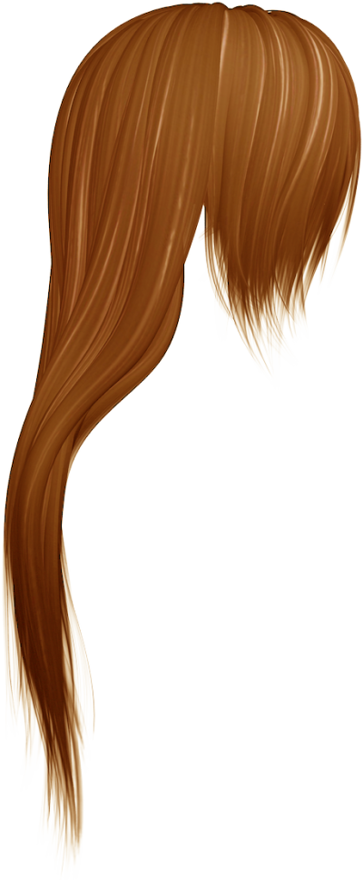  Caramel Color Long Drawn Hair Clipart, Drawing PNG Images