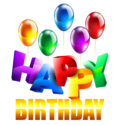 Happy Birthday PNG Vector Images with Transparent background ...