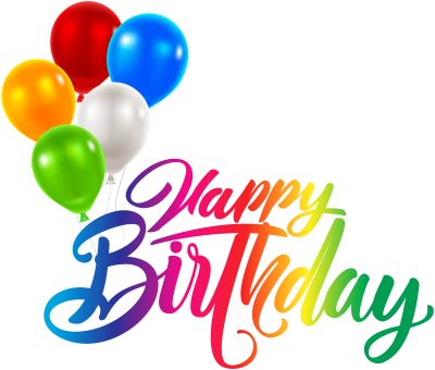 Happy Birthday PNG Vector Images with Transparent background ...
