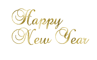 Gold Calender Happy New Year Png PNG Images