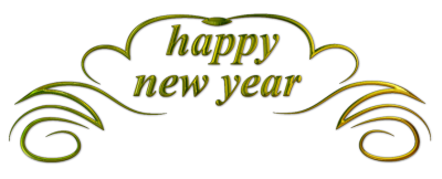 Happy New Year Text Table Pictures PNG Images