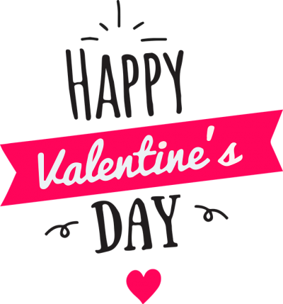 Happy Valentines Day, Heart Icon Clipart PNG Images