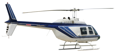 White Blue Helicopter Cut Out PNG Images