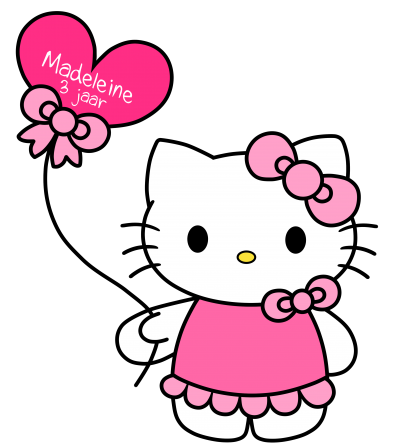 Design Pink Hello Kitty Images Png Free, Cute, Balloon PNG Images