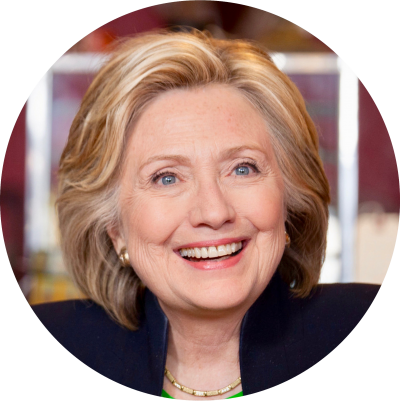 Hillary Clinton Circle PNG Images