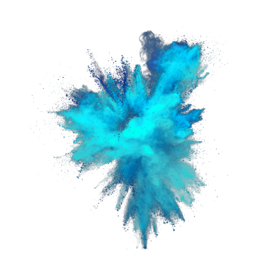 Blue Color Powder Explosion Png 2238 Transparentpng