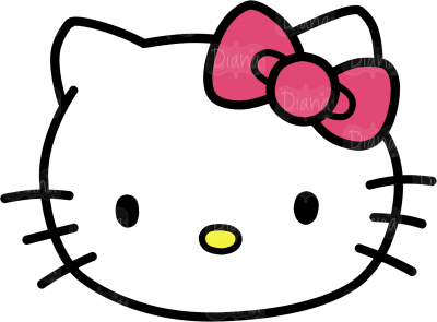 Hello Kitty Head Clipart Pictures PNG Images